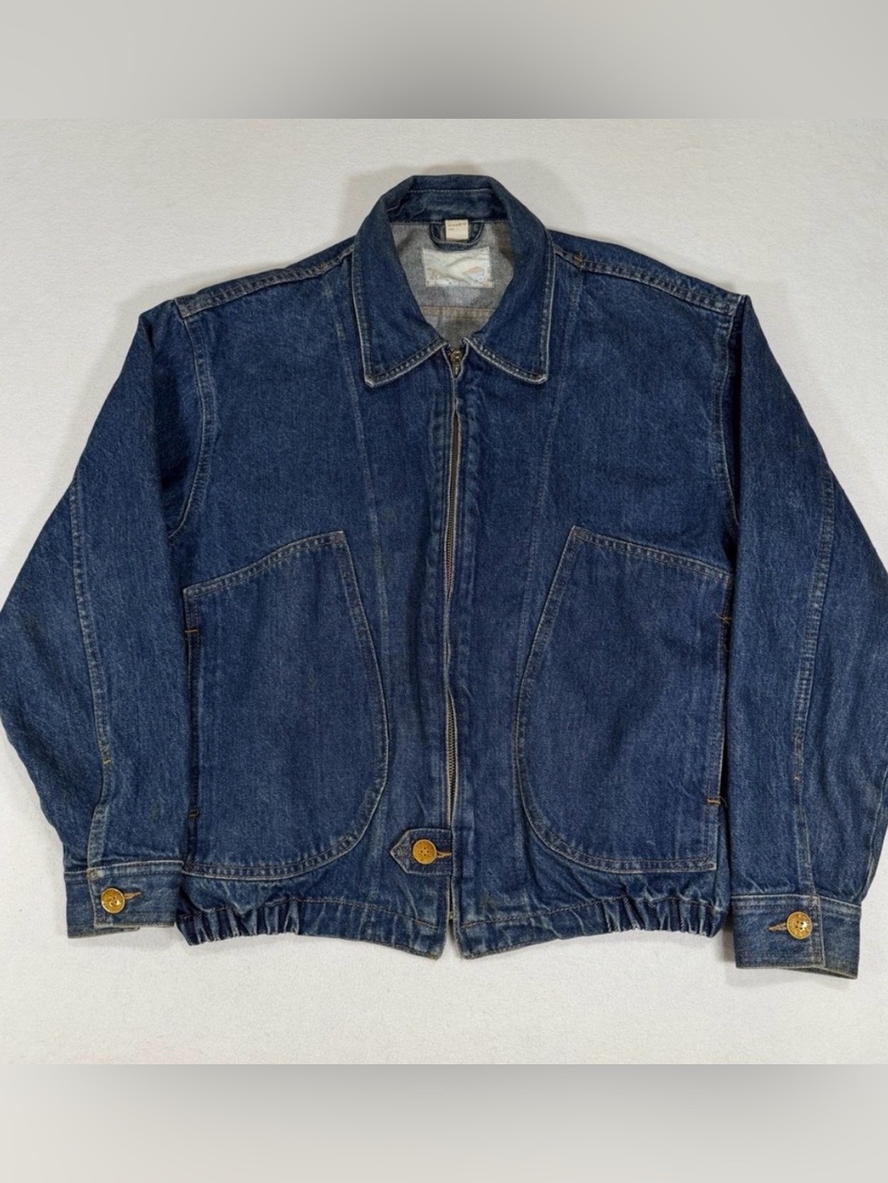 Vintage Cobalt Denim Jacket